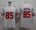Men’s San Francisco 49ers George Kittle #85 White Jersey