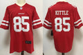 Men’s San Francisco 49ers George Kittle Scarlet Vapor Limited Red Jersey
