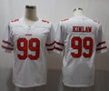 Men’s San Francisco 49ers Javon Kinlaw #99 White Jersey