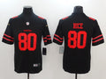 Men’s San Francisco 49ers Jerry Rice #80 Black Jersey