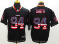 Men’s San Francisco 49ers Justin Smith #94 Black Jersey