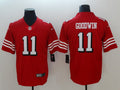Men’s San Francisco 49ers Marquise Goodwin #11 Red Jersey