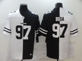 Men’s San Francisco 49ers Nick Bosa #97 Black/White Jersey