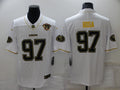 Men’s San Francisco 49ers Nick Bosa #97 White 75th Anniversary Jersey