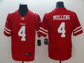 Men’s San Francisco 49ers Nick Mullens #4 Red Jersey