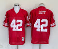 Men’s San Francisco 49ers Ronnie Lott Mitchell & Ness Scarlet Legacy Jersey