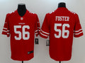 Men’s San Francisco 49ers Ruben Foster #56 Red Jersey