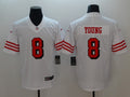Men’s San Francisco 49ers Steve Young #8 White Jersey