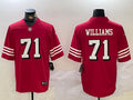 Men’s San Francisco 49ers Trent Williams #71 Scarlet Jersey
