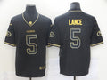 Men’s San Francisco 49ers Trey Lance #5 Black Jersey