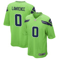 Men’s Seattle Seahawks #0 DeMarcus Lawrence Nike Neon Green Alternate Vapor F.U.S.E. Limited Jersey
