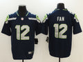 Men’s Seattle Seahawks 12th Fan Navy Team Jersey