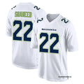 Mens Seattle Seahawks #22 Rashid Shaheed Nike White Tundra Fashion Game Jersey