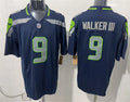 Mens Seattle Seahawks #9 Kenneth Walker III Nike College Navy Vapor F.U.S.E. Limited Jersey