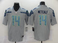 Men’s Seattle Seahawks DK Metcalf #14 Gray Jersey