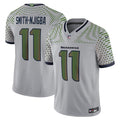 Men’s Seattle Seahawks Jaxon Smith-Njigba #11 Wolf Gray 2025 Rivalries Collection Limited Jersey