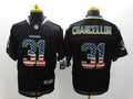 Men’s Seattle Seahawks Kam Chancellor #31 Black Jersey