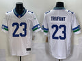 Men’s Seattle Seahawks Marcus Trufant #23 White Alternate Jersey