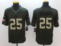 Men’s Seattle Seahawks Richard Sherman #25 Army Green Jersey