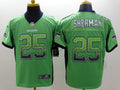 Men’s Seattle Seahawks Richard Sherman #25 Green Jersey