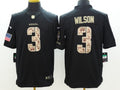 Men’s Seattle Seahawks Russell Wilson #3 Black Alternate Jersey