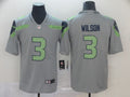 Men’s Seattle Seahawks Russell Wilson #3 Gray Inverted Legend Jersey