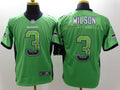Men’s Seattle Seahawks Russell Wilson #3 Green Jersey