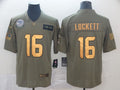 Men’s Seattle Seahawks Tyler Lockett #16 Brown Jersey