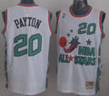 Men’s Seattle Supersonics #20 Gary Payton White Hardwood Classics NBA 1996 All-Star Jersey