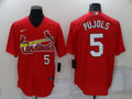 Men’s St. Louis Cardinals Albert Pujols #5 Red Jersey