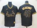 Men’s St. Louis Cardinals Paul Goldschmidt #46 Black Baseball Jersey