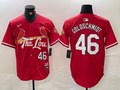Men’s St. Louis Cardinals Paul Goldschmidt #46 Red 2024 City Connect Limited Jersey