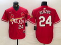 Men’s St. Louis Cardinals Whitey Herzog #24 Red 2024 City Connect Limited Jersey