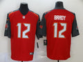Men’s Tampa Bay Buccaneers #12 Tom Brady Nike Old Red Game Football Jersey