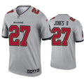 Mens Tampa Bay Buccaneers #27 Ronald Jones II Nike Gray Inverted Legend Jersey