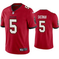 Mens Tampa Bay Buccaneers #5 Richard Sherman Nike Home Red Vapor Limited Jersey