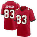 Mens Tampa Bay Buccaneers #83 Tez Johnson Nike Home Red F.U.S.E. Vapor Limited Player Jersey