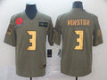 Men’s Tampa Bay Buccaneers Jameis Winston #3 Brown Jersey