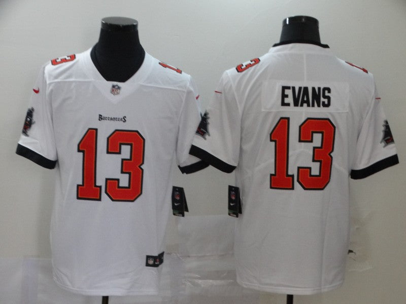 Men’s Tampa Bay Buccaneers Mike Evans #13 White Jersey