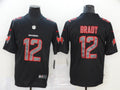 Men’s Tampa Bay Buccaneers Tom Brady #12 Black Authentic Jersey