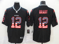Men’s Tampa Bay Buccaneers Tom Brady #12 Black Authentic Jersey