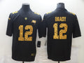 Men’s Tampa Bay Buccaneers Tom Brady #12 Black Jersey