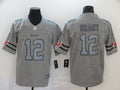 Men’s Tampa Bay Buccaneers Tom Brady #12 Gray Authentic Jersey