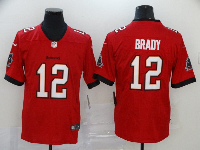 Men’s Tampa Bay Buccaneers Tom Brady Red Vapor Limited Jersey