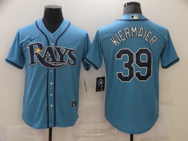 Men’s Tampa Bay Rays Kevin Kiermaier #39 Blue Baseball Jersey