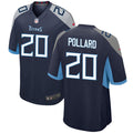 Mens Tennessee Titans #20 Tony Pollard Nike Navy Vapor F.U.S.E. Limited Jersey
