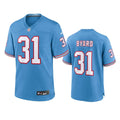 Mens Tennessee Titans #31 Kevin Byard Nike Light Blue Oilers Throwback Vapor F.U.S.E. Limited Jersey