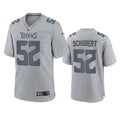Mens Tennessee Titans #52 Joe Schobert Gray Atmosphere Fashion Game Jersey