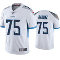 Mens Tennessee Titans #75 Dillon Radunz Nike White Vapor Untouchable Limited Jersey