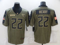 Men’s Tennessee Titans Derrick Henry #22 Brown Jersey